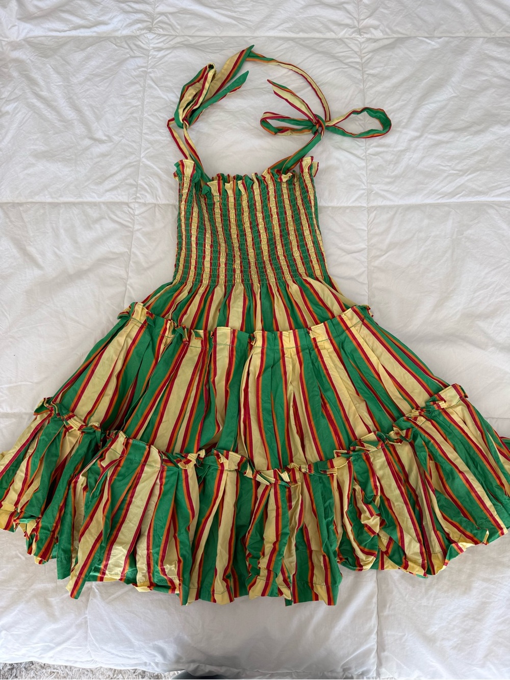 EUC HH ribbon dress size xxs